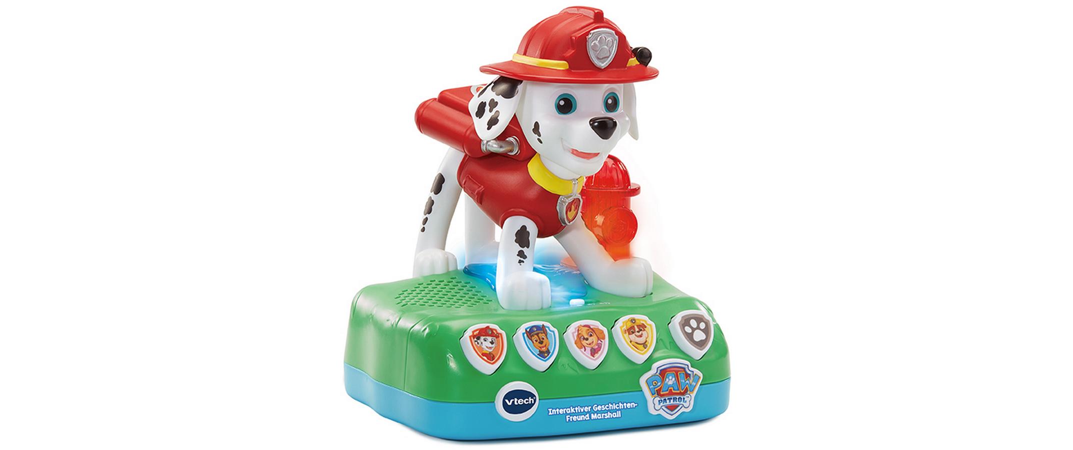 Geschichten-Freund Marshall Paw Patrol -DE-Interaktiver Freund mit der Originalstimme von Marshall