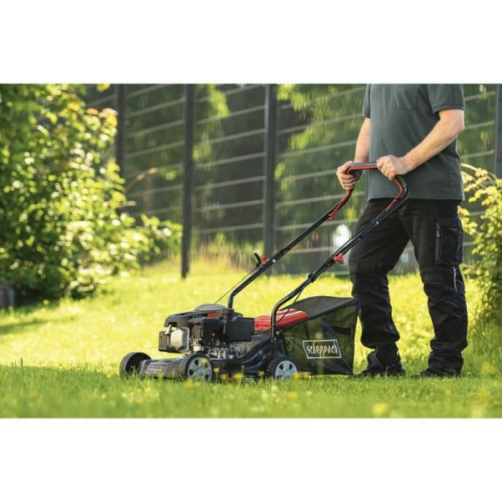Tondeuse a gazon thermique poussée mp132-40 - 40cm de coupe - 131cc