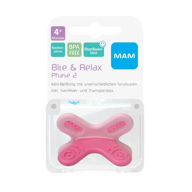 Mam Bite & Relax 4 + , 1 St