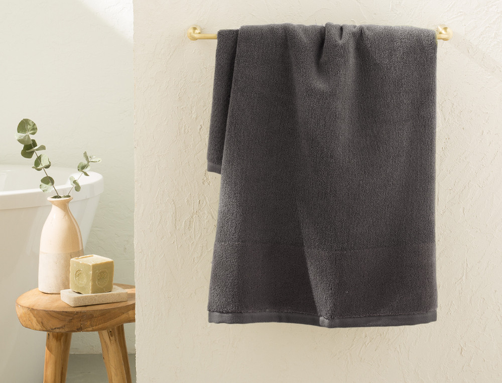 Linge de bain uni-Bio nature