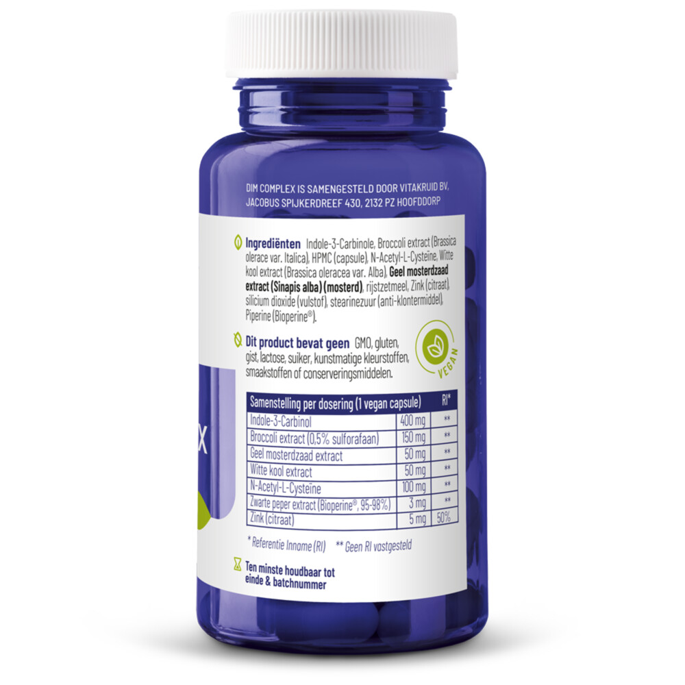 Vitakruid DIM Complex 60 vegacapsules