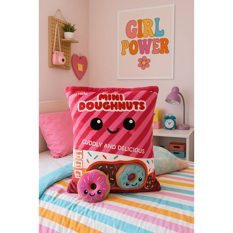 JollyPlush kussen Donut