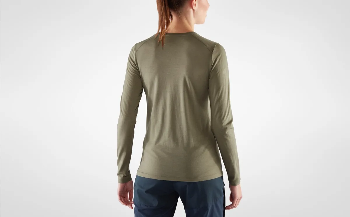 Fjällräven Women's Abisko Wool Ls Black