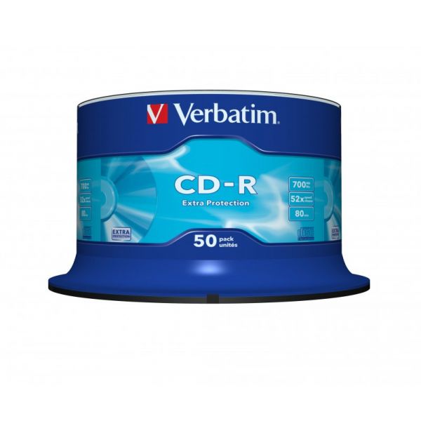 Verbatim CD-R 80Mn 52x Pack de 50