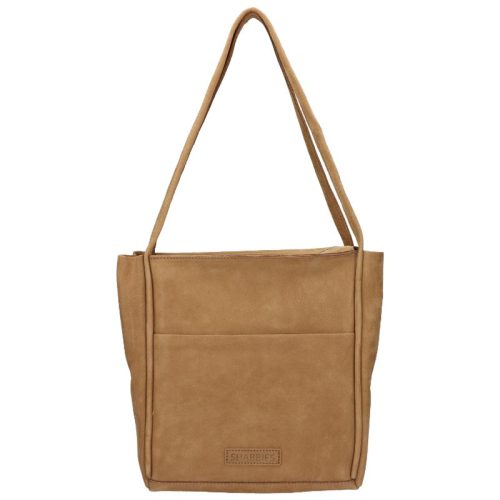 Shabbies Amsterdam Shoulderbag Nubuck Leather M Bruin