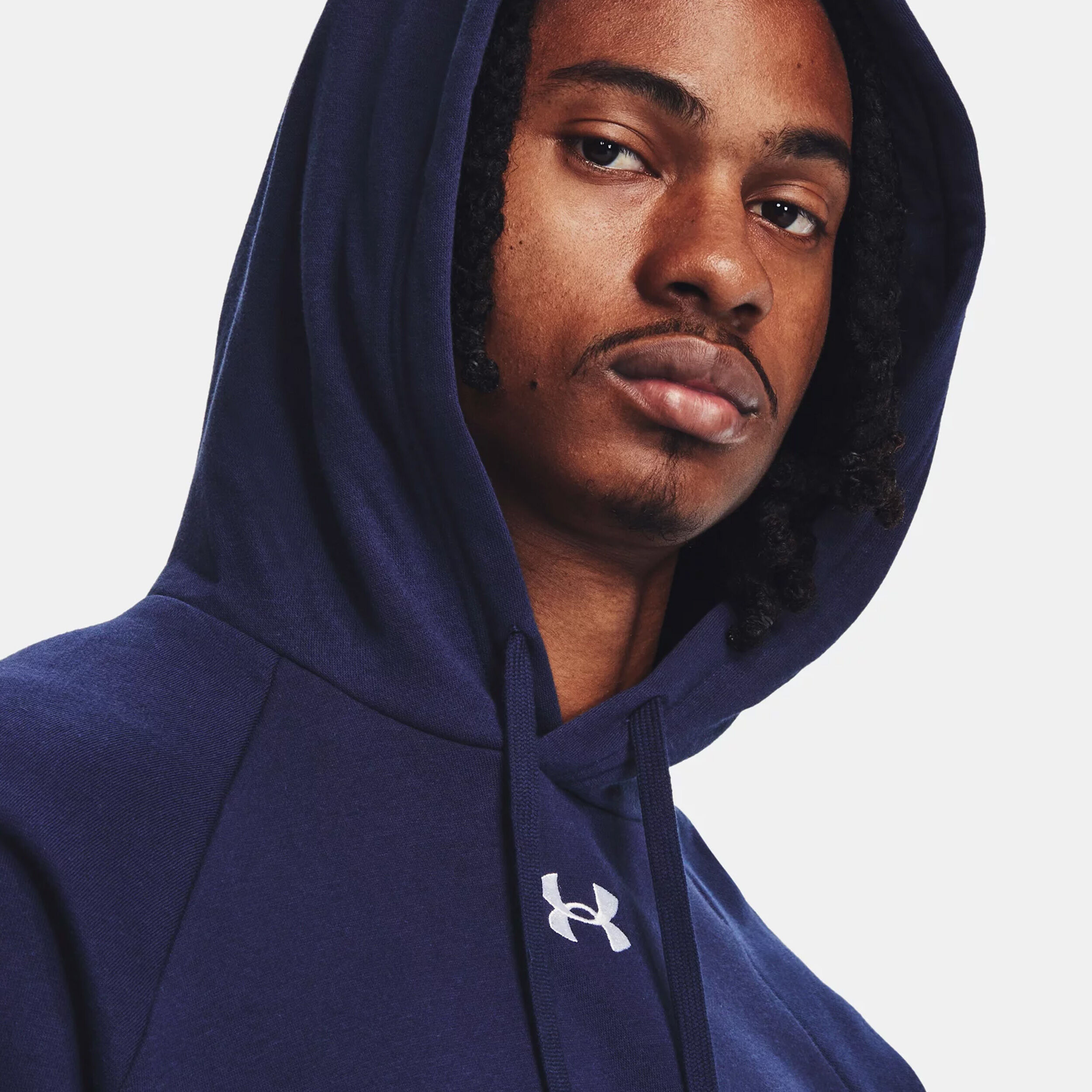 Under Armour Rival Sweat À Capuche Hommes - Bleu Foncé