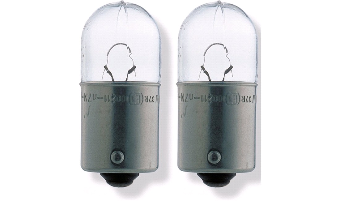Pæresæt 2 stk. R10W BA15s 12V-10W OSRAM