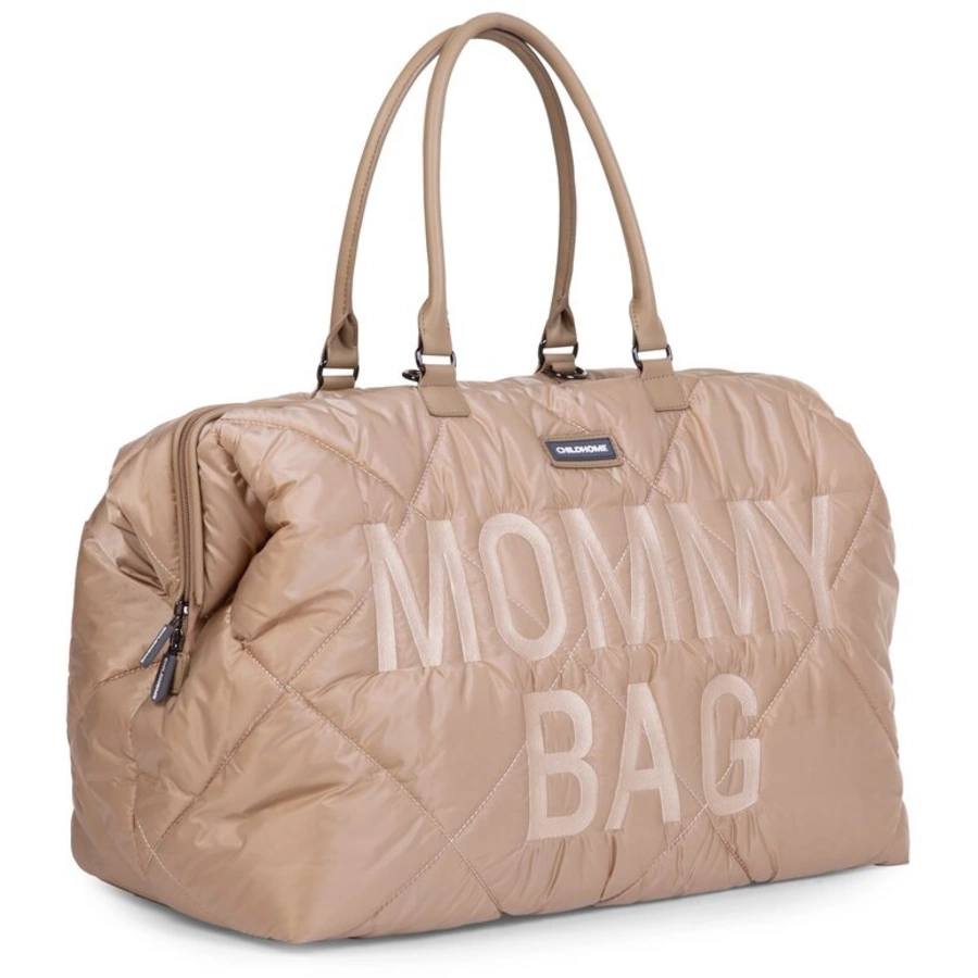 CHILDHOME Mommy Bag gesteppt beige