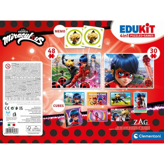 Miraculous Edukit 4 en 1