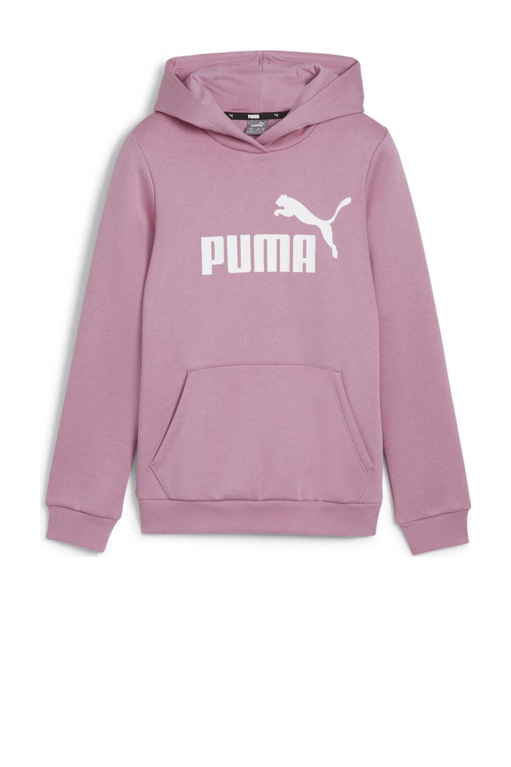 Puma sweater met logo lichtroze