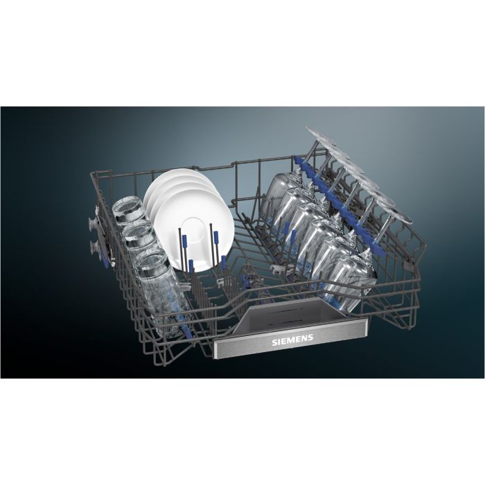 Siemens Teilintegrierter Geschirrspüler iQ700 SN57YS03CE Edelstahl