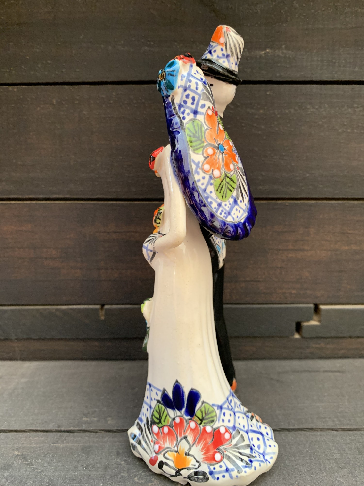 Keramik-Figur 'Novios Nano', multicolor, H 20 cm, B 8 cm, L 7 cm von fischer's lagerhaus