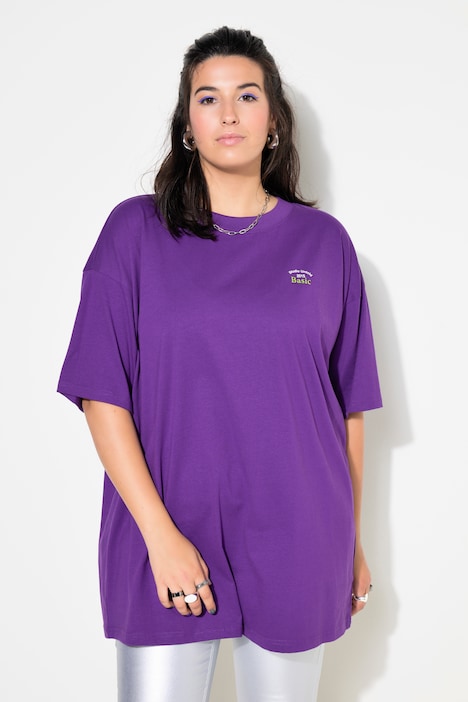 T-Shirt, oversized, Rücken Print