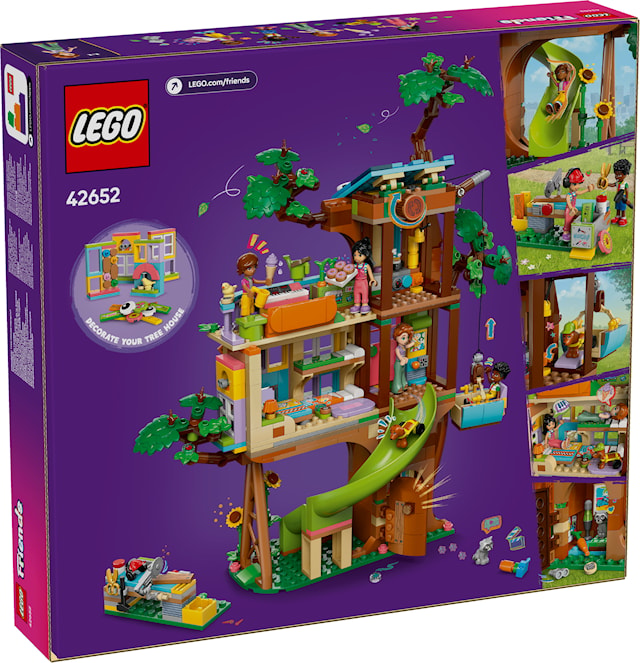 Koselig hytte i vennskapstreet LEGO® Friends (42652)
