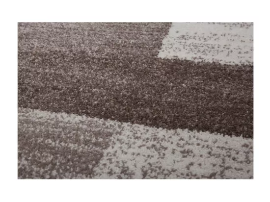 Tapis 170x120cm, design F105G coloris beige - Confort et élégance pour votre intérieur