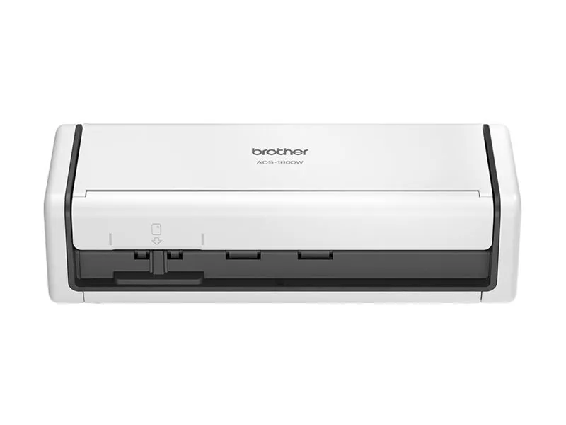 Brother ADS-1800W - Dokumentscanner - Dual CIS - Duplex - A4 - 600 dpi x 600 dpi - op til 30 ppm (mono) / op til 30 ppm (farve) - ADF (20 ark) - Wi-Fi(n), USB 2.0 (Host), USB-C 3.2 Gen 1