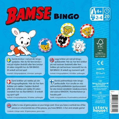 Kärnan Bamse Bingo