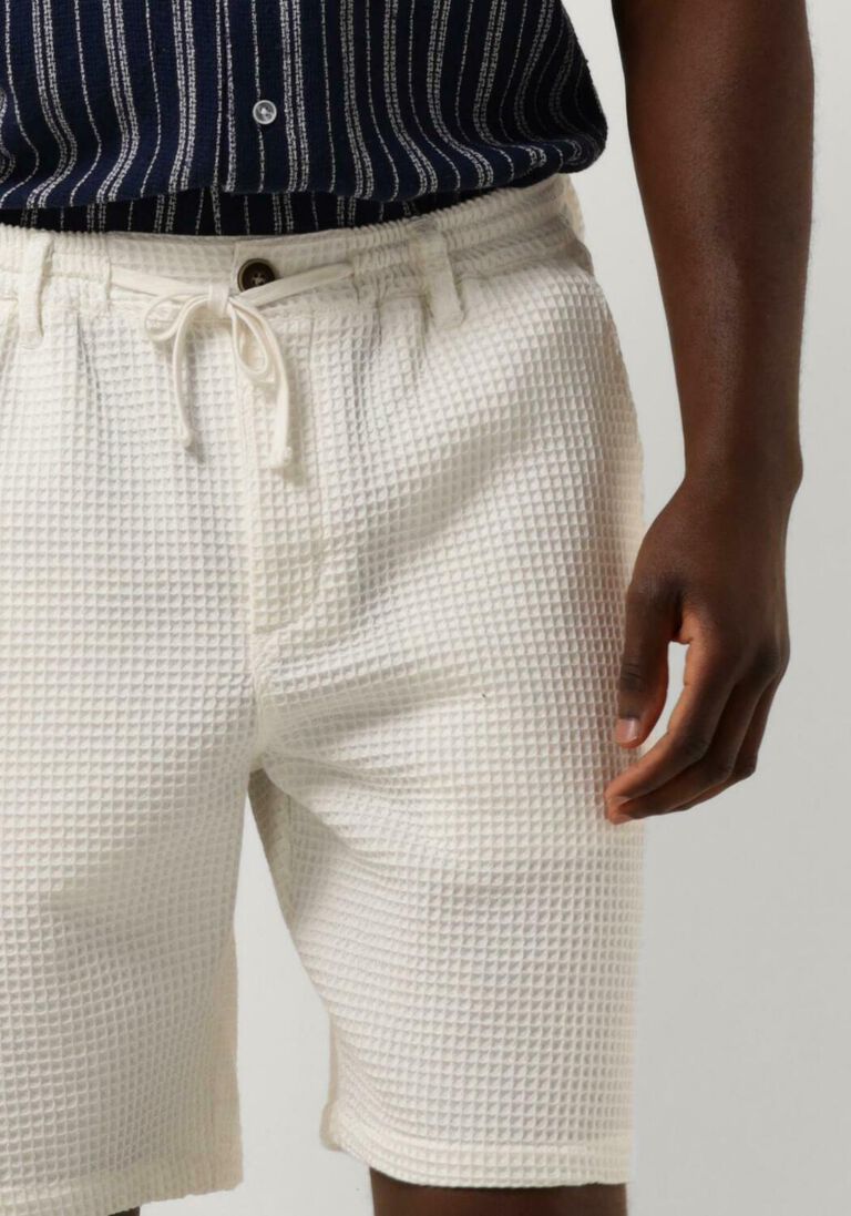 ANERKJENDT witte anerkjendt korte broek aklt jan waffle ela shorts