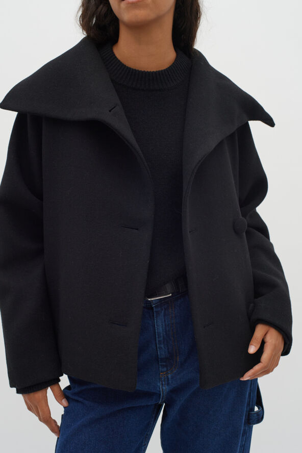 InWear PerryIW Short Coat Black