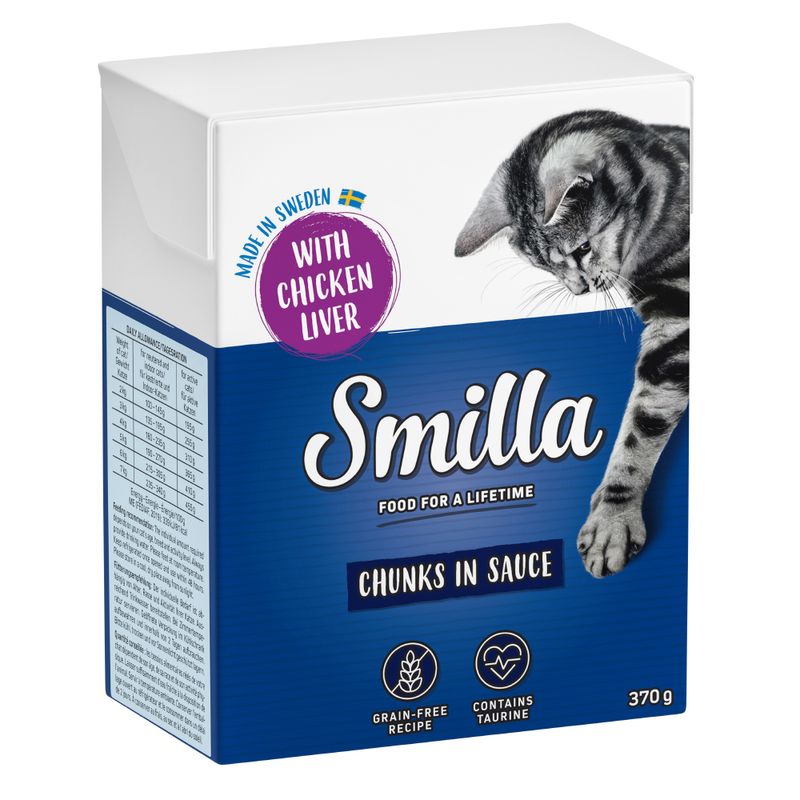 Lot Smilla Bouchées en sauce ou en gelée 24 x 370 / 380 g
