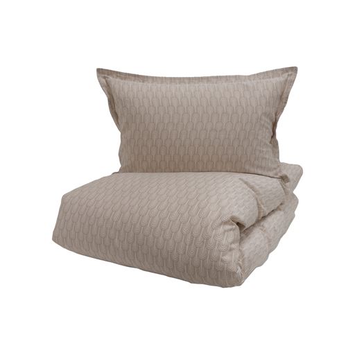 Borås Cotton Betty Sengelinned, Beige, 140x220 cm