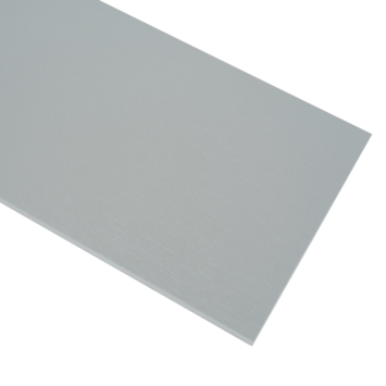 Meubelpaneel inox metallic ABS 80x40 cm 18 mm