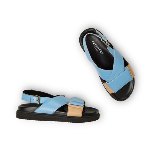 Pavement Lava Sandaler, Pastel Blue Combo, 37
