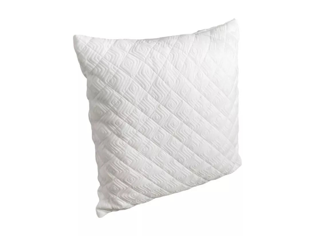Oreiller Le Matelassé - 60 x 60 cm - Soutien ferme - Taie déhoussable