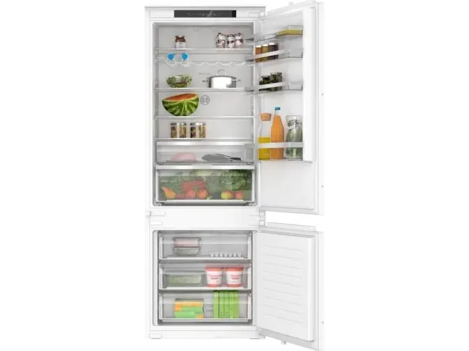 Bosch Serie | 4 KBN96VSE0 - Køleskab/fryser - bund-fryser - til indbygning - Wi-Fi - niche - bredde: 71 cm - dybde: 56 cm - højde: 194 cm - 383.1 liter - Klasse E