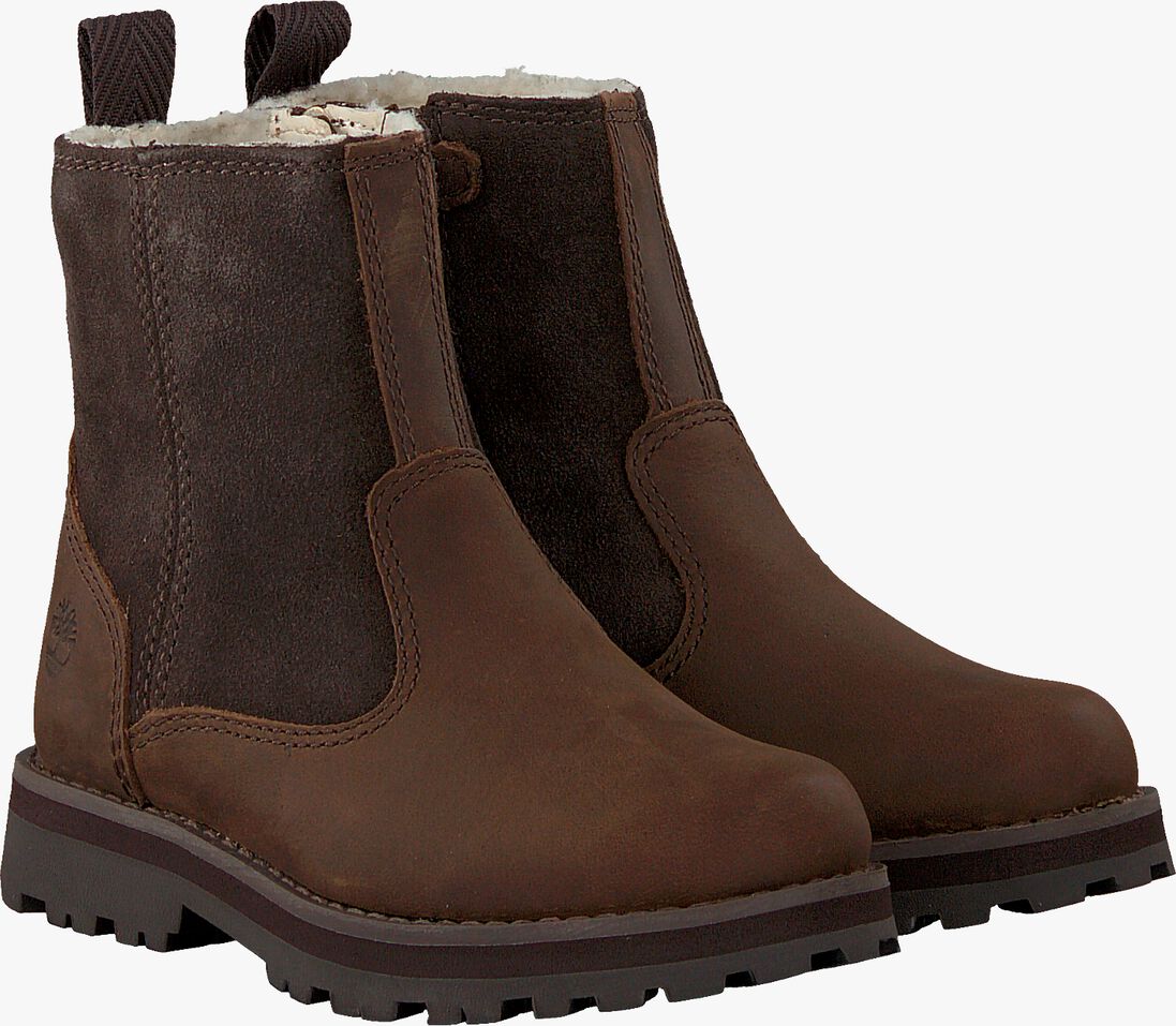 TIMBERLAND bruine timberland enkelboots courma kid warm lined