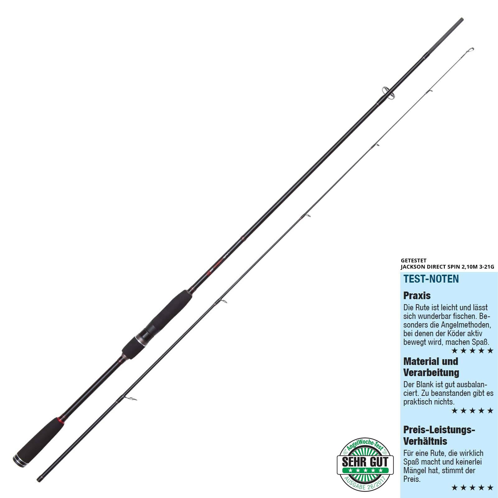 Jackson Direct Spin XH 2,55m 37-85g Spinnrute