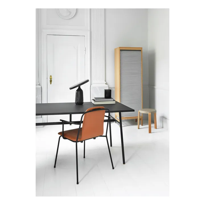Normann Copenhagen Chaise Studio avec accoudoirs | Brun