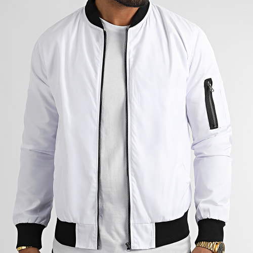 Veste Bomber 0059 Blanc