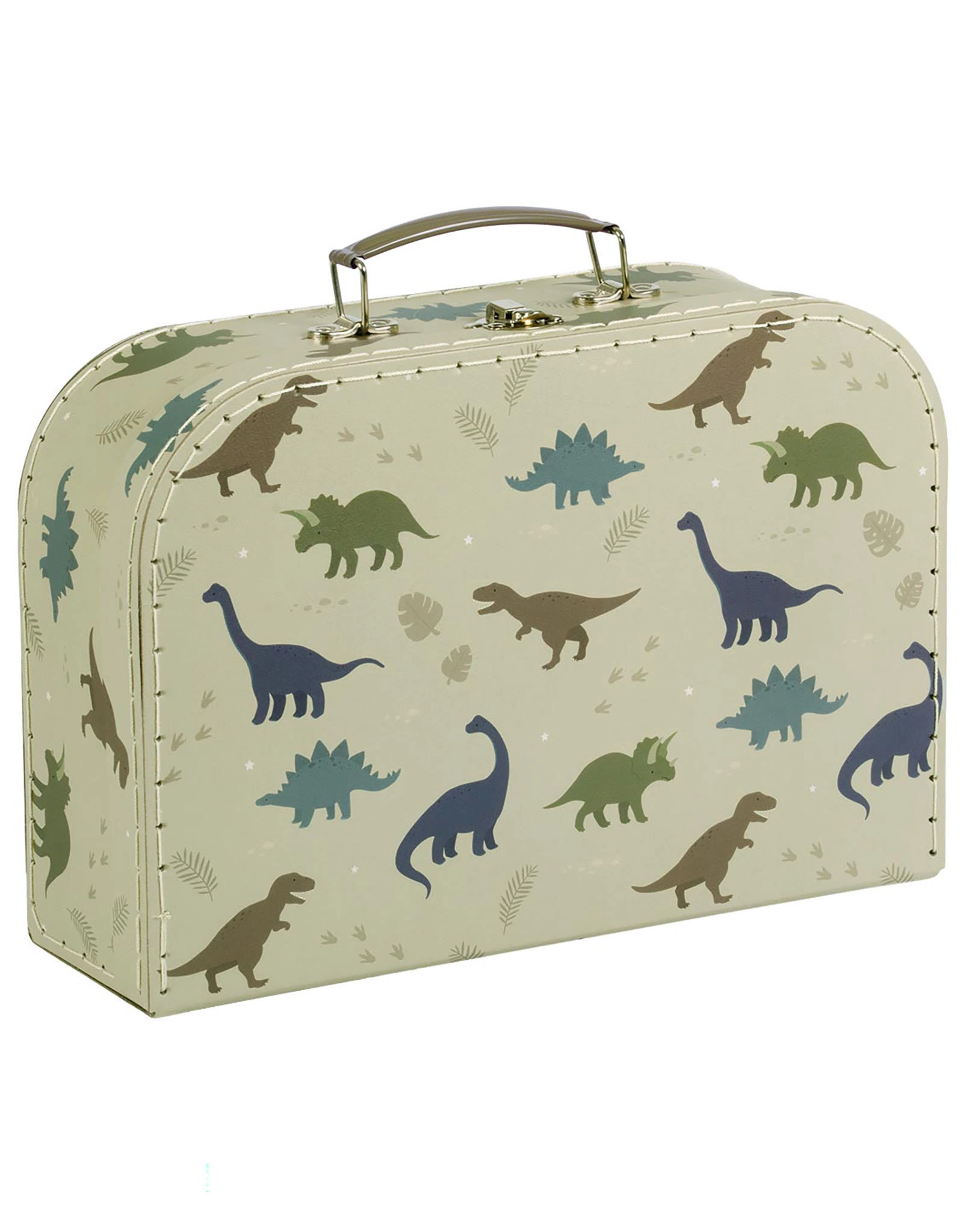 Spielzeugkoffer DINOSAURS 2er-Set in hellgrün
