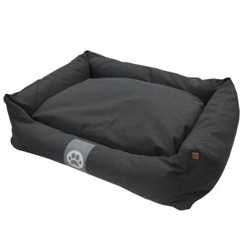 Cama resistente para cães, cinza