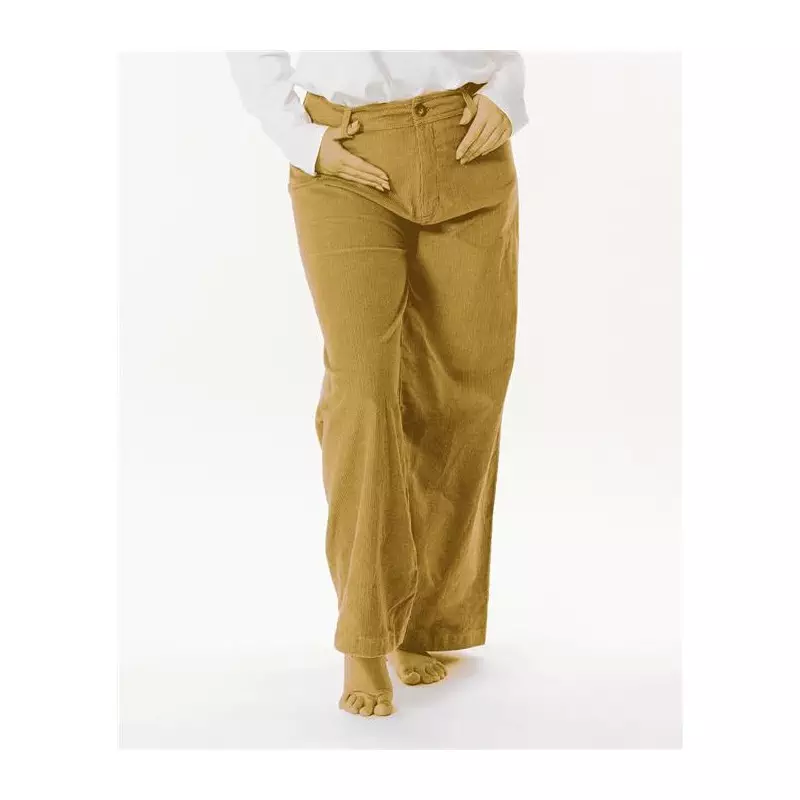 Pantalon femme RIPCURL Stevie Cord Pant Khaki
