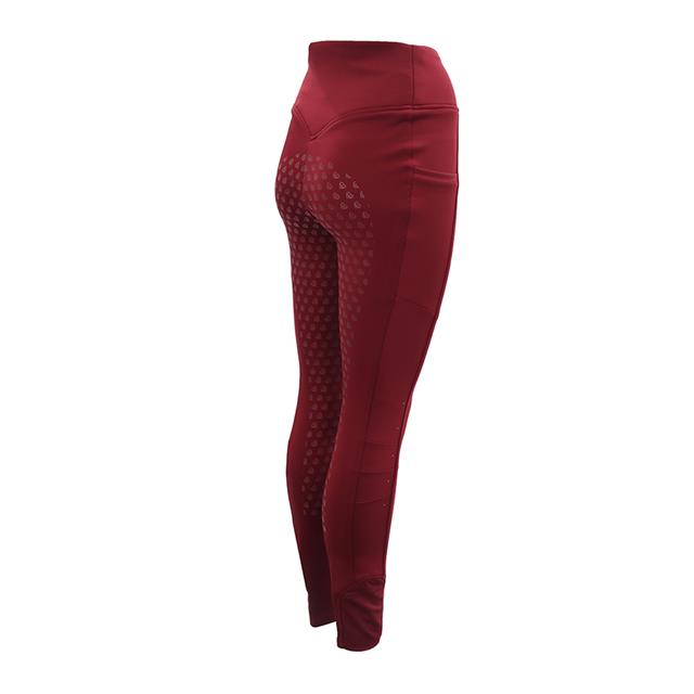 Paardrijlegging La Valencio LVWella Full Grip Donkerrood