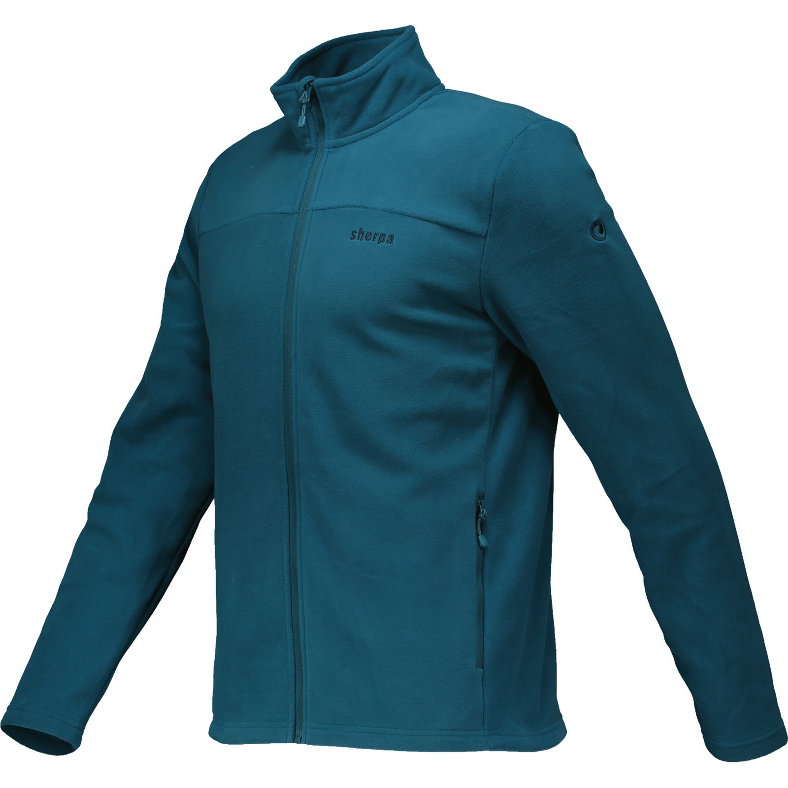 Sherpa Herren-Fleecejacke Pelden S, petrol