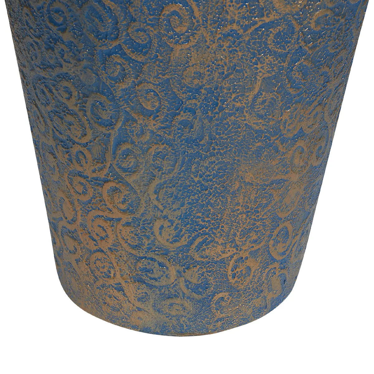 Vase MASSA Beliani Céramique Bleu