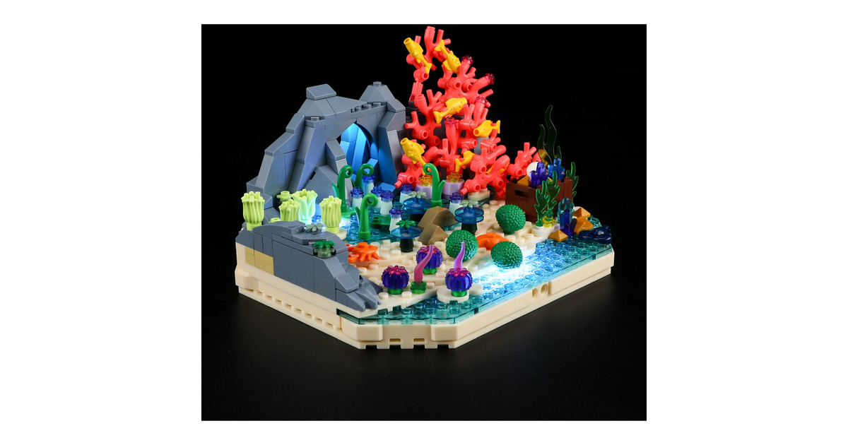 LumibricksX SERIES - Turtle Reef Dream Constructiespeelgoed  (F9072)