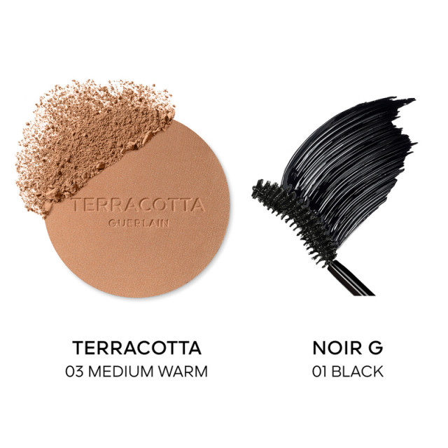 Terracotta x Noir G coffret maquillage GUERLAIN
