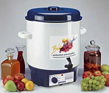 Rommelsbacher KA 1801 - Præserveringsmaskine - 27 liter - 1.8 kW - hvid/blå
