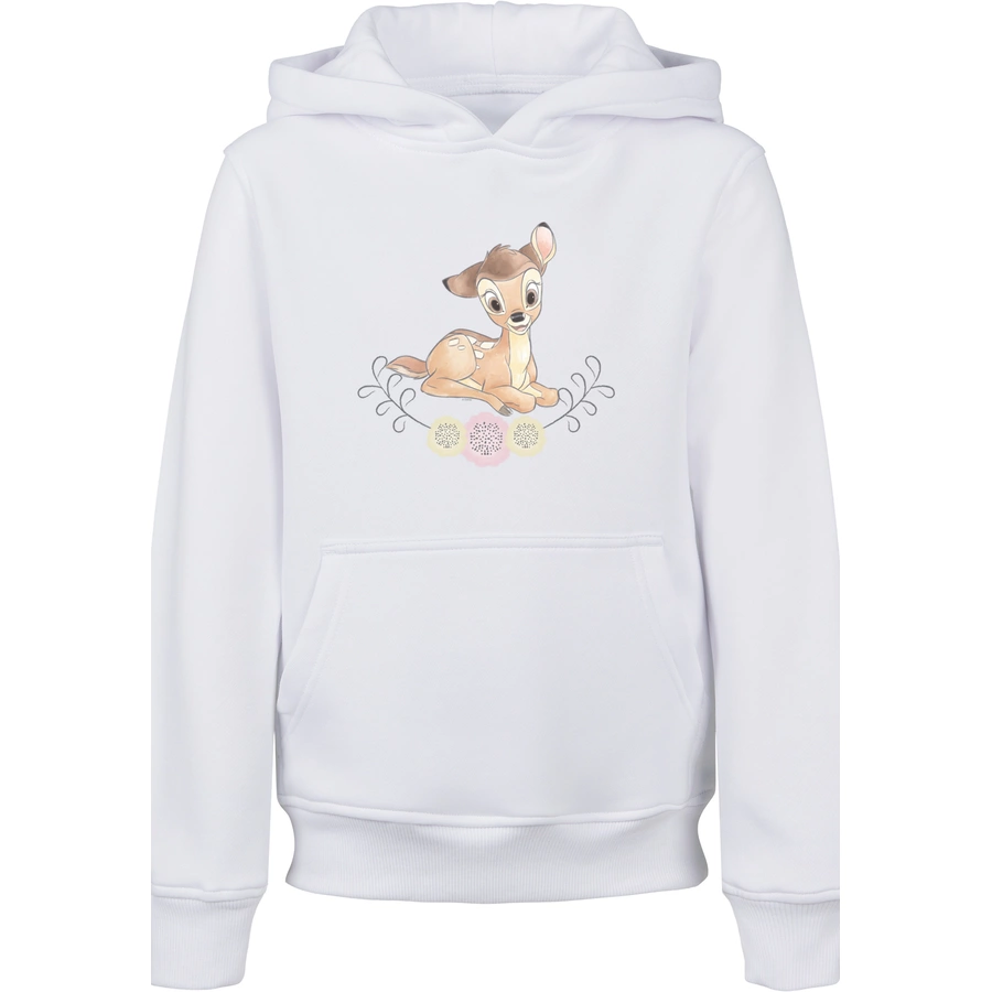 F4NT4STIC Hoodie  Bambi Watercolour Wasserfarben weiß