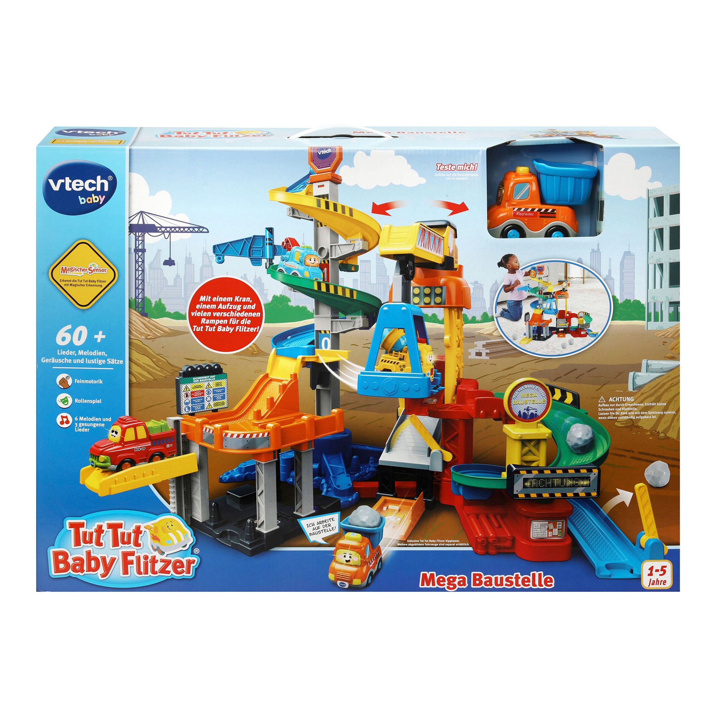 Vtech - TUT TUT BABY FLITZER Mega Baustelle