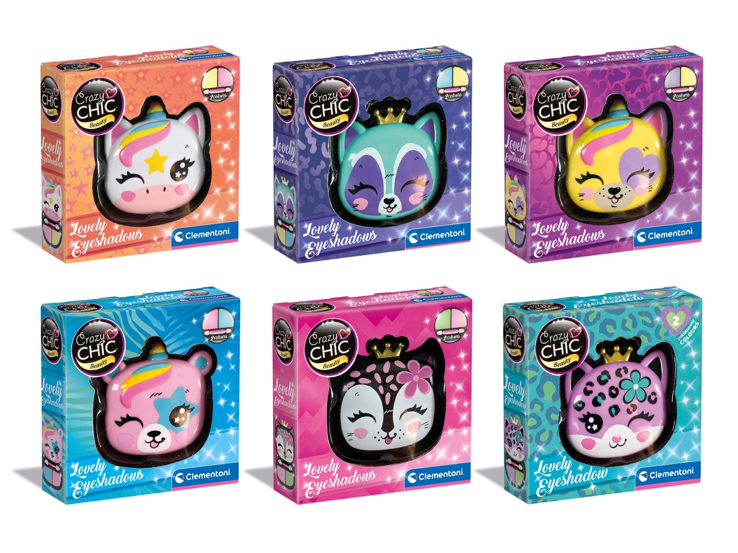 EYESHADOW ANIMALS CRAZY CHIC MODELOS SORTIDOS