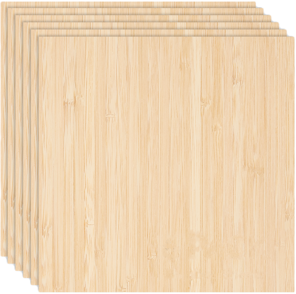 Bambu Lab  3 mm Bamboo Board    Langlebiges Bambusholz mit schöner natürlicher Maserung - Echtholz
