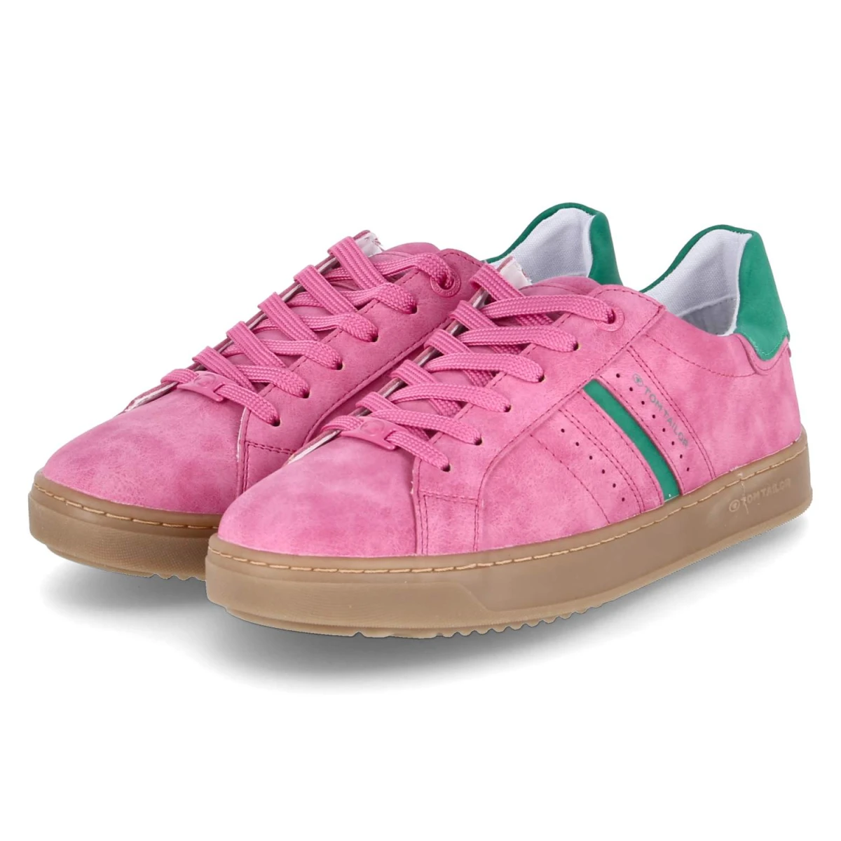 Tom TailorLow Sneaker - pink-green