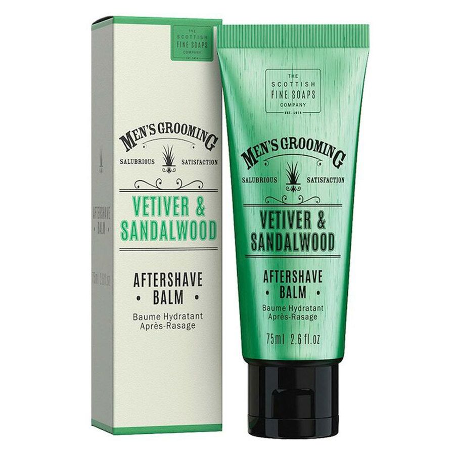 The Scottish Fine Soap Vetiver & Sandalwood Aftershave Balm 75ml