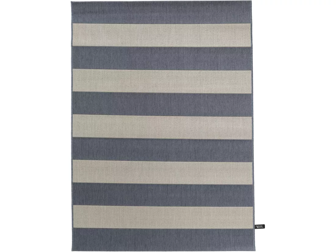 Tapis d'extérieur & intérieur Metro Bleu 160x230 cm