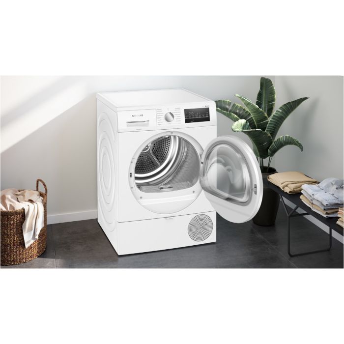 Siemens Wärmepumpentrockner iQ500 WT47R490 Weiß